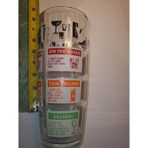 Vibrate  Cocktail Mixing Glass With Recipes